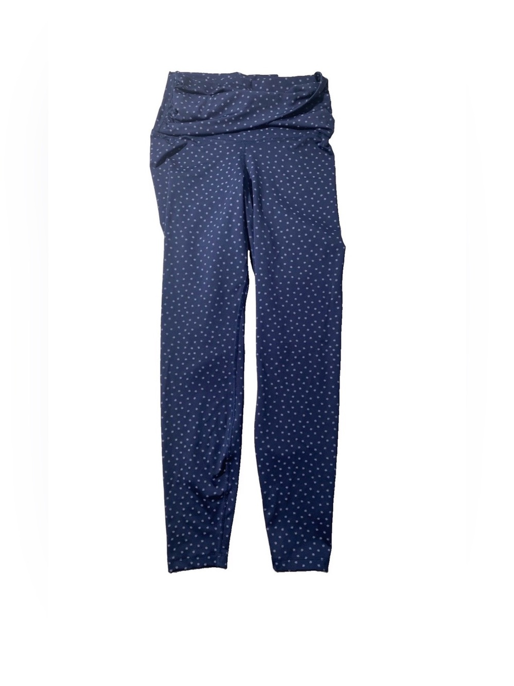 NEW Size S Women' Nike Yoga Training High  Rise Pants Polyester Spandex Blue $70